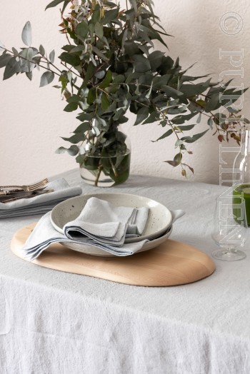 URBAN LUX Napkin Pearl Blue Size 45x45 Made in Australia
