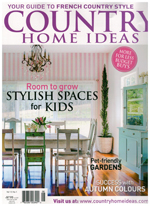 PURE LINEN featured in Country Home Ideas Vol 15 No 1
